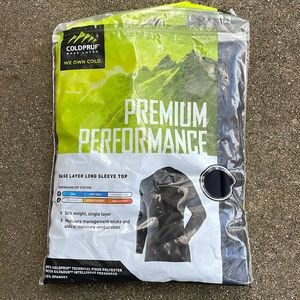 SOLD! COLDPRUF Base Layer Long Sleeve Shirt Men's 2XL Black Stretch Pullover